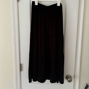 Philosophy - Black Maxi Skirt